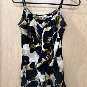 CAbi Black and Gold Camisole